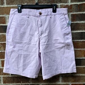 GAP Light Pink Flat Front Shorts Classic Style